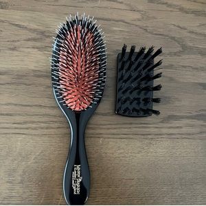 EUC Mason Pearson Pocket Brush - Includes Cleaning Tool